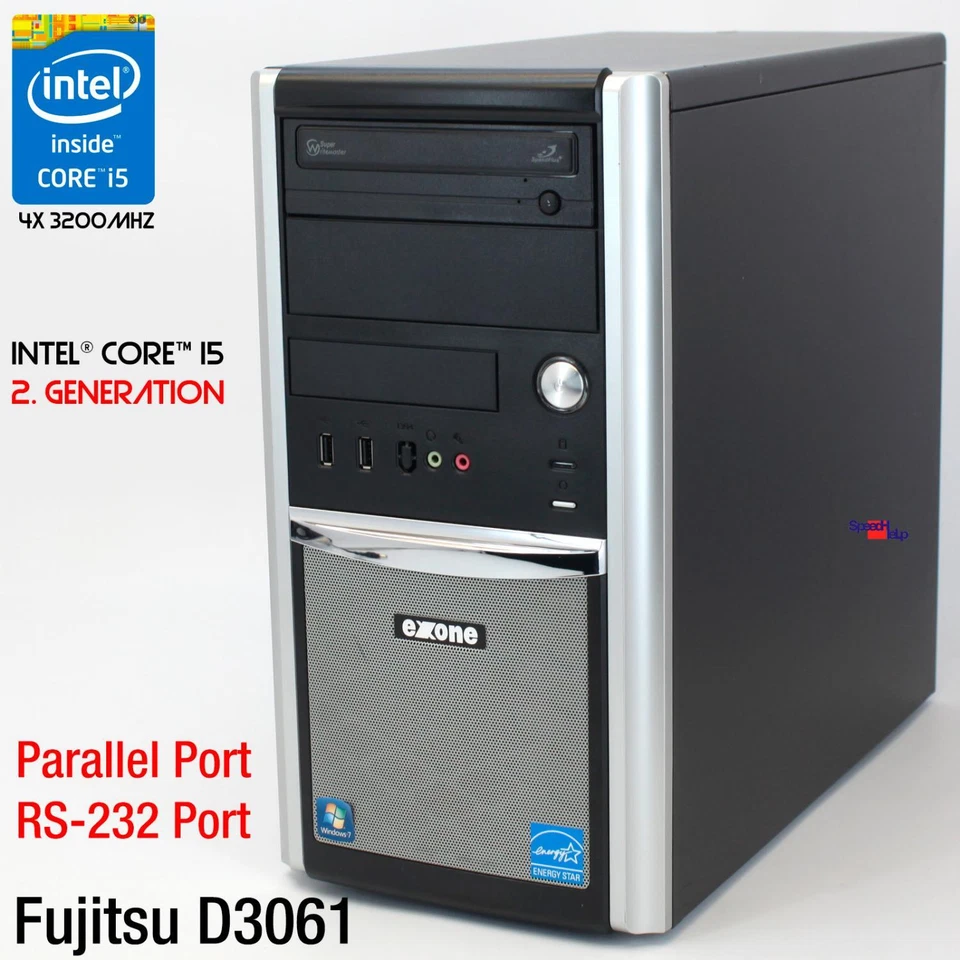 PC Ordenador Fujitsu D3061-B13 Intel Core i5 2400 4GB DDR3 160GB HDD Windows 7 - Imagen 1 de 4
