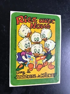 Sticker Autocollant Castors junior journal Mickey Disney - Bild 1 von 2