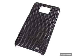 Galeli Samsung Galaxy S2 Schutz Hülle Cover Case Schwarz Gelocht G-SG2SLG-01 - Bild 1 von 1