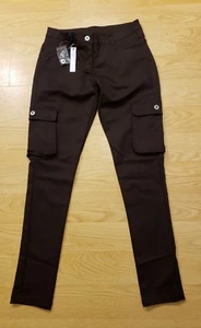 HL Brown Dress Pants Girls Size M. - Picture 1 of 7