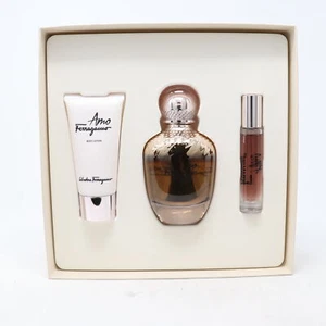 Salvatore Ferragamo Amo Ferragamo Eau De Parfum 3-Pcs Set For Women / - Picture 1 of 3