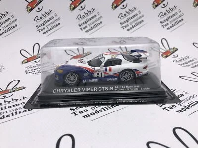 DIE CAST 1/43 " CHRYSLER VIPER GTS-R 24H LE MANS 1998 " RALLY DEA* - Immagine 1 di 2