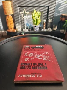 Renault R4, R4L, & 4 (1961-1973) Workshop Manual FREE UK POSTAGE  - Picture 1 of 18