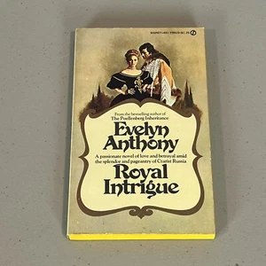 Royal Intrigue by Evelyn Anthony Paperback Book Vtg Romance Novel OOP - Imagen 1 de 6
