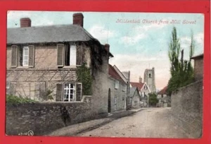SUFFOLK. MILDENHALL CHURCH FROM MILLST pu 1906 - Picture 1 of 1