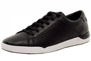 Hugo Boss Men's Fusion_Tenn_Itma Black Sneakers Shoes Sz: 13 - Picture 1 of 7