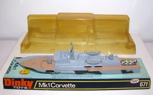 Dinky 671 Mk1 Corvette Battleship Boat / Ship VN Mint in Original Box - Picture 1 of 5