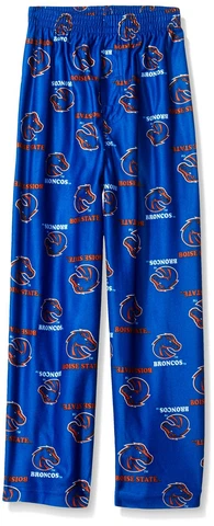 NCAA Boise State Broncos 4-7 Outerstuff Sleepwear All Over Print Pants, Team Cover