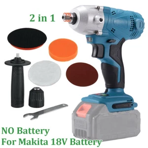 2in1 Cordless Car Polishing Machine Electric Drills for Makita 18V Battery Tool - Picture 1 of 11