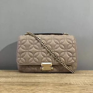 Bolso Bandolera Michael Kors Pequeño Sloan Cuero Acolchado Eslabón de Cadena Hombro Nuevo sin Etiquetas - Imagen 1 de 21