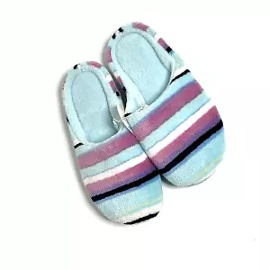 NWT Dearfoams Women's Slippers Size Small 5/6 D-Flex Indoor Outdoor Sole NEW - Picture 1 of 8