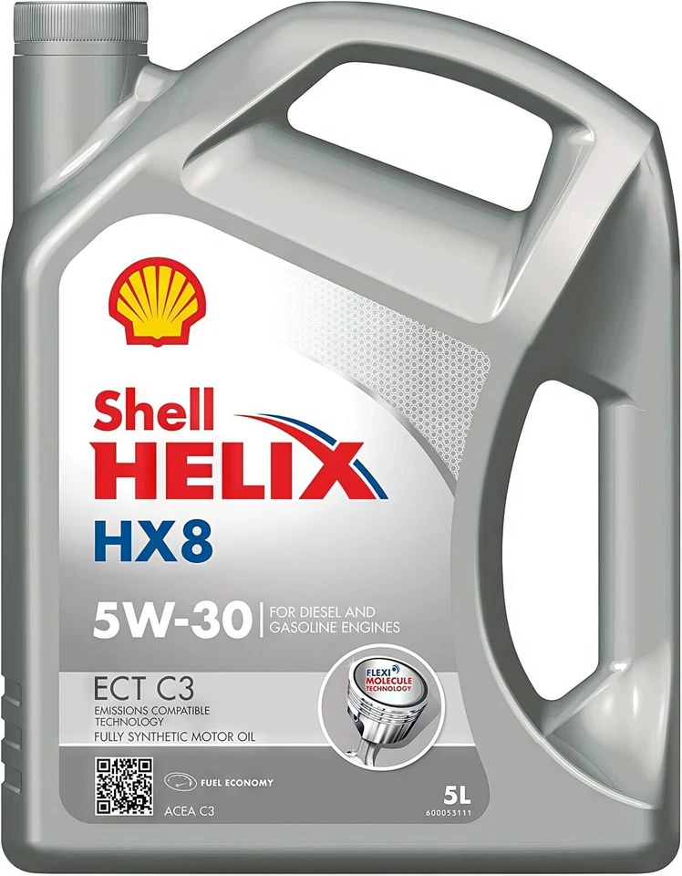 Shell 550046394 Helix HX8 ECT C3 5W 30 Motoröl - 5L