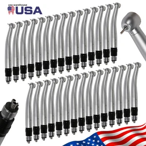 1-30 NSK Style Dental High Speed Handpiece Torque Head w/ 4 Hole Quick Coupling - Picture 1 of 22
