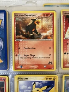 Team Magma's Houndour 62/95 seltene EX Team Magma vs Aqua Pokémon Karte fast neuwertig - Bild 1 von 2