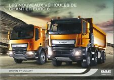Catalogue brochure publicite prospectus camion DAF Trucks Gamme Chantier (11/13)