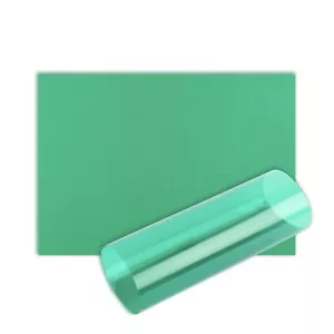 Hojas de película de acetato verde A4 plástico transparente artesanal transparente OHP - Imagen 1 de 14