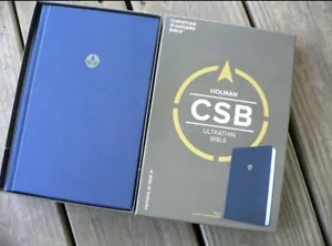 CSB Thinline BIBEL 2018 Marineblau Neu im Karton - Bild 1 von 5