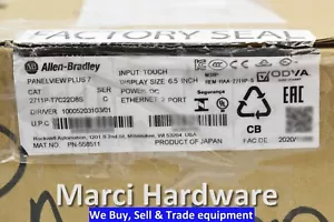 Surplus Allen Bradley 2711P-T7C22D8S Ser C PanelView Plus 7 Color Touch DC - Picture 1 of 21