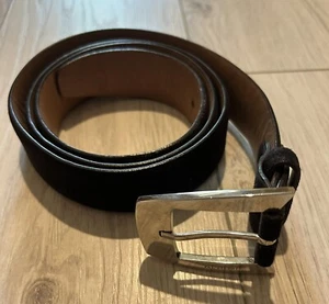 PAL ZILERI Concept Men Belt in Black Leather Made in Italy - Picture 1 of 6