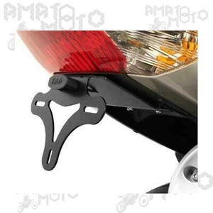 Black motorcycle plate with R&g license plate for Yamaha T-Max 500 2010 - Picture 1 of 1