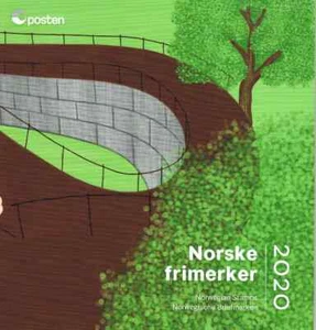 Norwegen Jahrbuch 2020 gestempelt Norge Norske Frimerker Yearpack - Book used - Bild 1 von 1