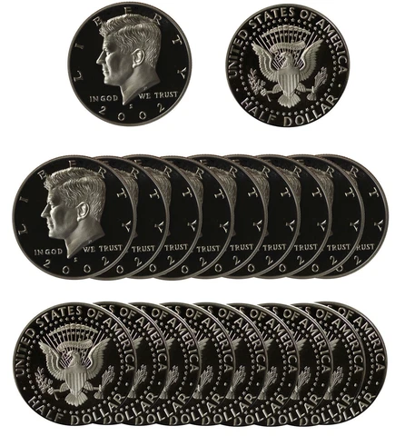 2002-S KENNEDY PROOF ROLL 20 COINS Cover