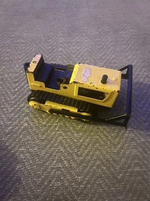 TONKA PRESSED STEEL BULDOZER YELLOW / BLACK RUBBER TRACK 1970s - image 1 of 4