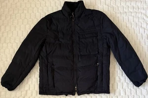 Chaqueta Calibre Flint and Tinder Para Hombre Grande Negra Aislada Hecha en EE. UU. Huckberry - Imagen 1 de 8
