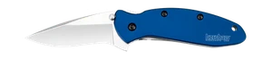 Kershaw Coltelli Scallion Liner Lock Blu Navy Alluminio Anodizzato 420HC 1620NB - Foto 1 di 2