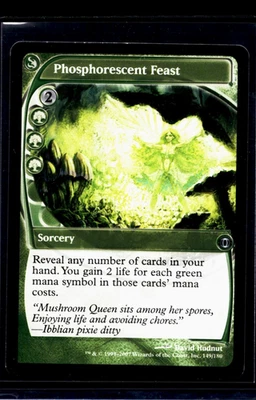 2007 MTG Magic The Gathering FUT Future Sight #149 Phosphorescent Feast LP - Image 1 of 2