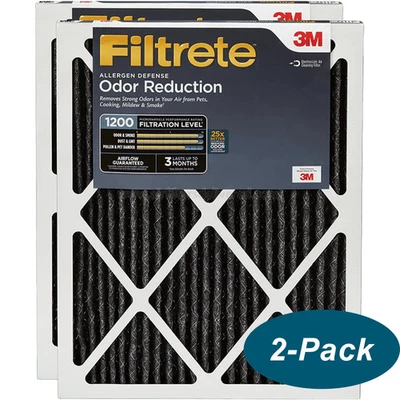 Filtro de aire 3M Filtrete MPR 1200 1 pulgada defensa de alérgenos reducción de olores - Sylvane Foto 1 de 3