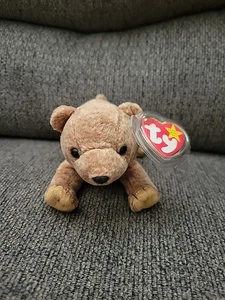 Ty Beanie Baby Pekannuss der Bär Plüschtier - 4251 - Bild 1 von 1
