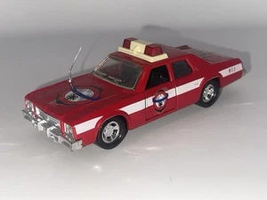 Vtg 1979 Matchbox SUPERKINGS Plymouth Gran Fury Fire Chief 4 door diecast loose - Picture 1 of 5