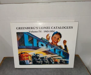 Greenberg's Lionel Catalogues, Vol. IV: 1945-1954 Hardcover by Bruce C Greenberg - Bild 1 von 10