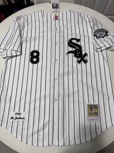 Mitchell & Ness 1993 Bo Jackson Chicago Whitesox Jersey Sz 48 XL - Picture 1 of 16