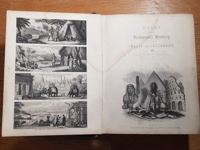 1854 UNIVERSAL HISTORY ON THE BASIS OF GEOGRAPHY BY PARLEY 7 MAPS ASIA AFRICA @ - Image 1 of 4