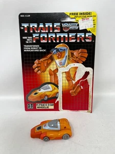 Transformers 1985 G1 Autobot Wheelie mit Kartenrücken - Bild 1 von 5