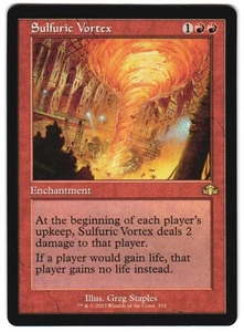 Sulfuric Vortex (Retro Frame) 332 Dominaria Remastered quasi nuovo MTG - Foto 1 di 2