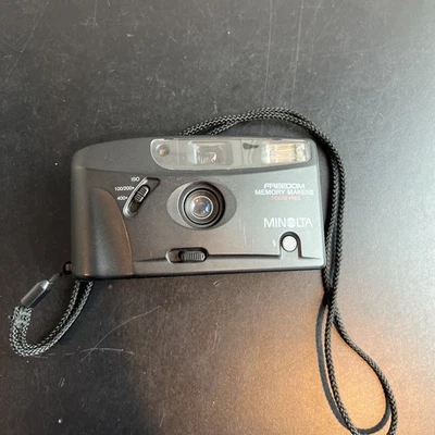 Minolta Freedom Memory Maker II 35mm Point and Shoot Camera Fully Functional - Image 1 of 4