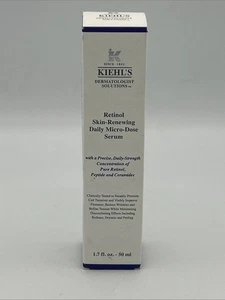 Kiehl’s Retinol Skin-Renewing Daily Micro-Dose Serum 1.7 oz 50 ml New In Box - Picture 1 of 5