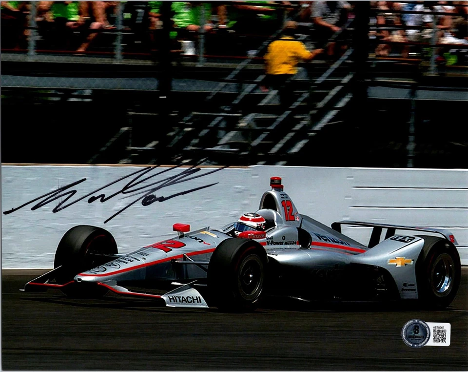 FOTO FIRMADA POR WILL POWER 8X10 BECKETT BAS CERTIFICADO DE AUTENTICIDAD INDY 500 GANADOR 2 Foto 1 de 1