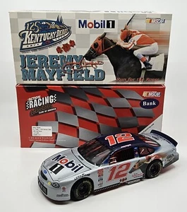 NASCAR Action Jeremy Mayfield 125th Kentucky Derby 1999 Mobil1 Car 1:24 1/5,000 - Picture 1 of 11