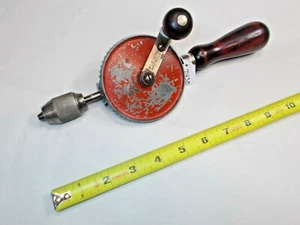 Hand Drill , Fulton Egg Beater Style Hand Drill, 0 - 5/16" Capacity, Made in USA - Picture 1 of 5
