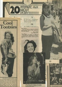 Colección rara Debby Boone 17 recortes alrededor de 1980; Archivo de los años ochenta - Imagen 1 de 2