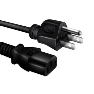 UL 6ft 3-Prong AC Power Cord Cable Lead US Plug For Haier LCD 720 PLASMA TV - Picture 1 of 4