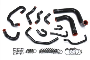 HPS Black Silicone Radiator + Heater Hose Kit for Toyota 93-95 Pickup V6 Coolant - Picture 1 of 2
