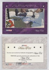 2008 TRISTAR Signa Cuts Cut Auto Hidden Treasures Purple /14 Cal Hogue Auto