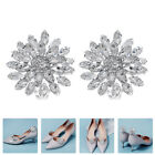  Shoe Buckle Rhinestones for Shoes Jewelry Clip Crystal Clips Dress