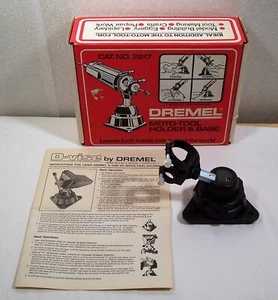 Dremel D-Schraubstock 2217 Motorrad-Werkzeughalter & Basis Druckguss + Anleitung & Box USA NEU - Bild 1 von 4