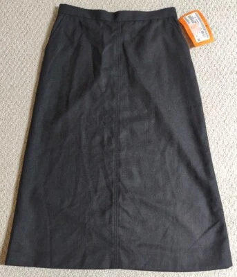 New With Tags Pendleton Womens Size 6 Black 100% Virgin Wool Skirt 24Y - Image 1 of 4